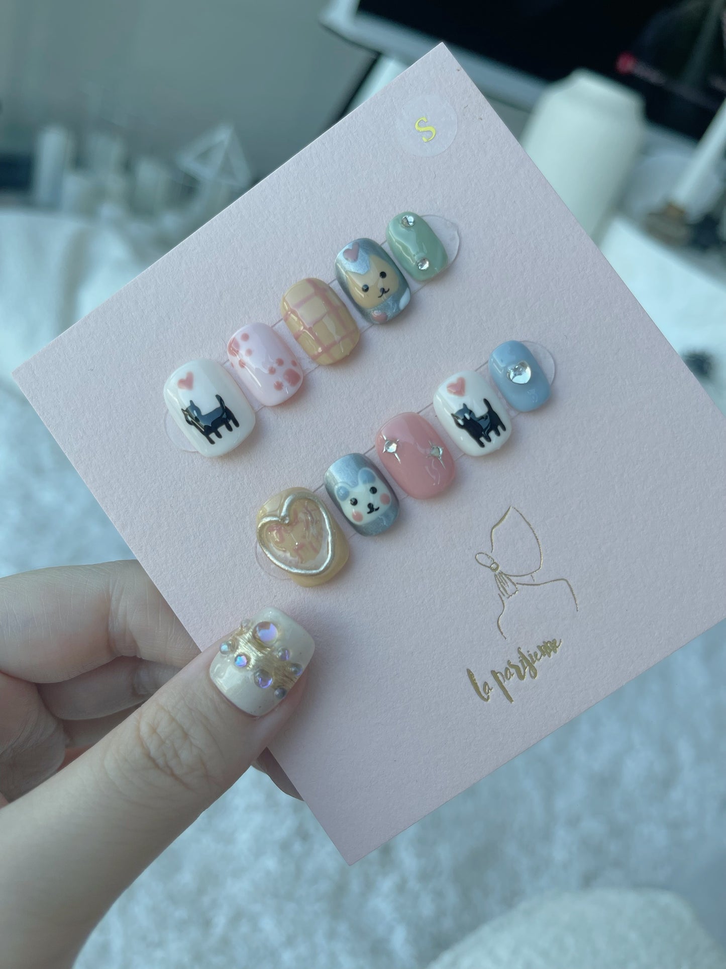 Jelly Cat Press On Nails