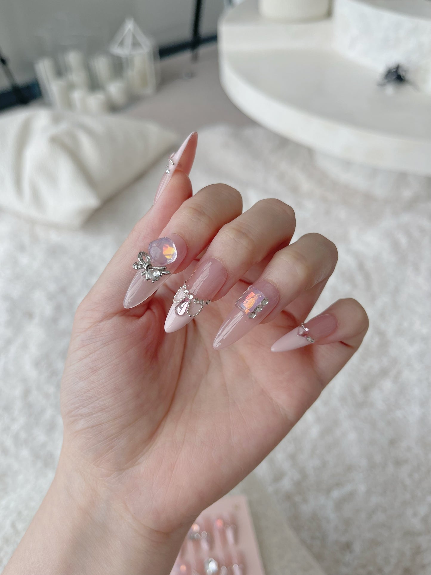 Wings Of Stars Press On Nails