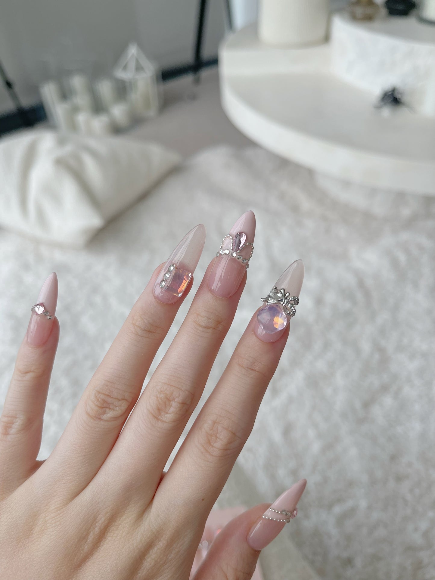 Wings Of Stars Press On Nails