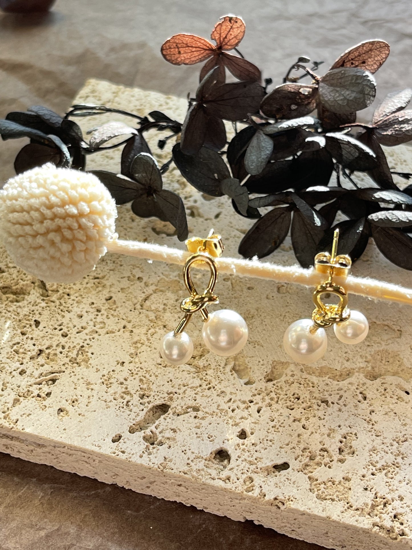 Bridget Pearl Earrings